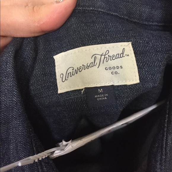 Jean type dress -medium size - Picture 3 of 5